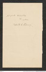 Nachlass Franz Steindachner, Brief von Karl Lindemann an Franz Steindachner (11.04.1875), Inv.Nr. 304.01, Seite 2